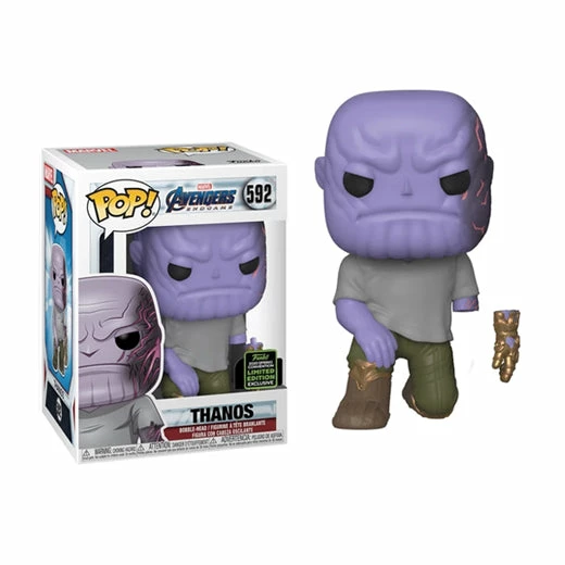Hobbiestock Collectibles Funko Pop! Marvel: 2020 ECCC Funko Shared Exclusive - Avengers Endgame - Thanos Kneeled 3 Hobbiestock Collectibles Funko Pop! Marvel: 2020 ECCC Funko Shared Exclusive - Avengers Endgame - Thanos Kneeled
