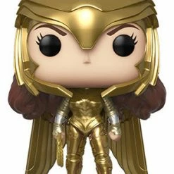 Hobbiestock Collectibles POP! Heroes: WW 1984 - Wonderwoman Gold Power (Metallic) Funko Pop