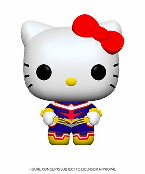 Hobbiestock Collectibles Pop Animation: Sanrio/My Hero Academia (MHA) - Hello Kitty-All Might Funko Pop 3 Hobbiestock Collectibles Pop Animation: Sanrio/My Hero Academia (MHA) - Hello Kitty-All Might Funko Pop