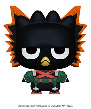 Hobbiestock Collectibles Pop Animation: Sanrio/My Hero Academia (MHA) - Badtz Maru-Katsuki Funko Pop 3 Hobbiestock Collectibles Pop Animation: Sanrio/My Hero Academia (MHA) - Badtz Maru-Katsuki Funko Pop