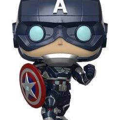 Hobbiestock Collectibles POP Marvel: Avengers Game - Captain America (Stark Tech Suit) Funko Pop