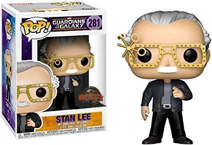 Hobbiestock Collectibles POP Marvel: Stan Lee Cameo - Futuristic Glasses (G Funko Pop 3 Hobbiestock Collectibles POP Marvel: Stan Lee Cameo - Futuristic Glasses (G Funko Pop