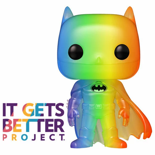 Hobbiestock Collectibles Pop! Heroes: Pride 2020 - Batman (RNBW) Funko Pop 3 Hobbiestock Collectibles Pop! Heroes: Pride 2020 - Batman (RNBW) Funko Pop