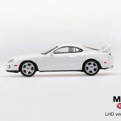 Hobbiestock Collectibles 1/64 Toyota Supra(JZA80) Super White (LHD)