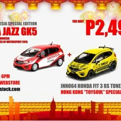Hobbiestock Collectibles Inno64: Indonesia Exclusive & Hongkong ToySoul Exclusive Inno Models
