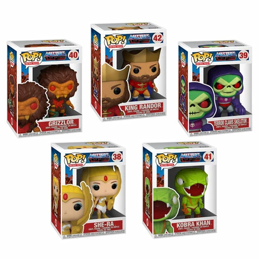 Hobbiestock Collectibles Funko Pop! Retro Toys: Masters Of The Universe Set Of 5 3 Hobbiestock Collectibles Funko Pop! Retro Toys: Masters Of The Universe Set Of 5