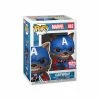 Hobbiestock Collectibles Funko Pop Funkon 2021 Shared Exclusive: Pop! Marvel - Year Of The Shield - Capwolf