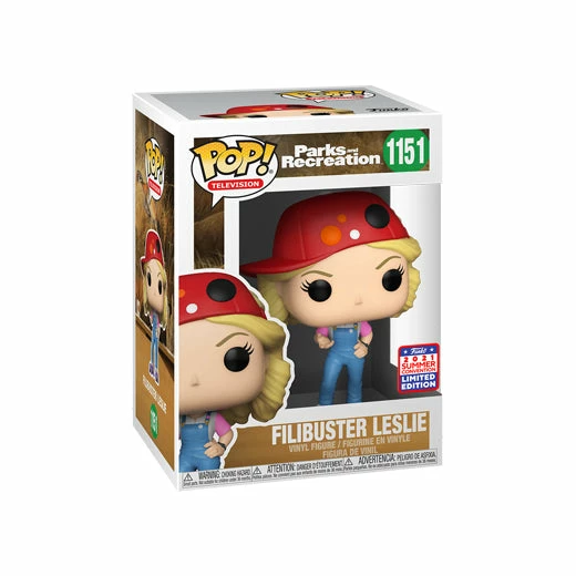 Hobbiestock Collectibles Funko Pop Funkon 2021 Shared Exclusive: Pop! TV - Parks & Recreation - Filibuster Leslie 3 Hobbiestock Collectibles Funko Pop Funkon 2021 Shared Exclusive: Pop! TV - Parks & Recreation - Filibuster Leslie