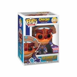 Hobbiestock Collectibles Funkon 2021 Shared Exclusive: Pop! Games - Crash Bandicoot In Mask Armor Funko Pop