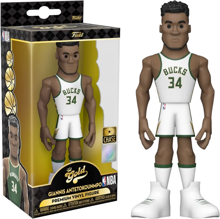 Hobbiestock Collectibles Funko Gold 5" Vinyl: Giannis Antetokounmpo Chase Funko Pop 3 Hobbiestock Collectibles Funko Gold 5" Vinyl: Giannis Antetokounmpo Chase Funko Pop
