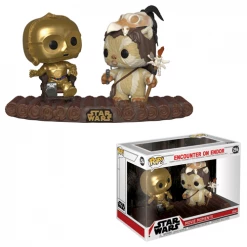 Hobbiestock Collectibles Funko Pop Pop! Star Wars: Movie Moment - C-3PO On Throne