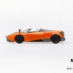 Hobbiestock Collectibles 1/64 Pagani Huayra Roadster Arancio Saint Tropez (RHD) Die Cast Models
