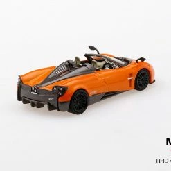 Hobbiestock Collectibles 1/64 Pagani Huayra Roadster Arancio Saint Tropez (RHD) Die Cast Models