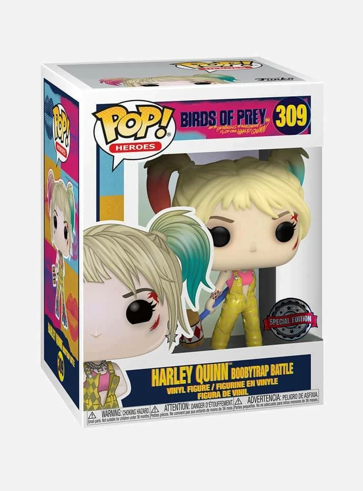 Hobbiestock Collectibles Funko Pop Pop Heroes: Birds Of Prey Harley Quinn Boobytrap Battle IE 3 Hobbiestock Collectibles Funko Pop Pop Heroes: Birds Of Prey Harley Quinn Boobytrap Battle IE