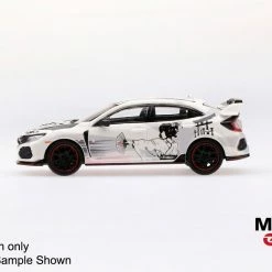 Hobbiestock Collectibles 1/64 Honda Civic Type R (FK8) Art Car Manga 2018 Paris Autoshow New Arrivals