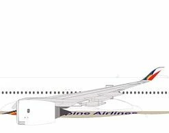 Hobbiestock Collectibles 1/400 Philippine Airlines Airbus A350-900 RP-C3502 With Stand Die Cast Models