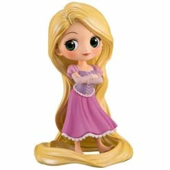 Hobbiestock Collectibles Q Posket Disney Characters- Rapunzel Girlish Charm-(Pastel Color Ver) Figures