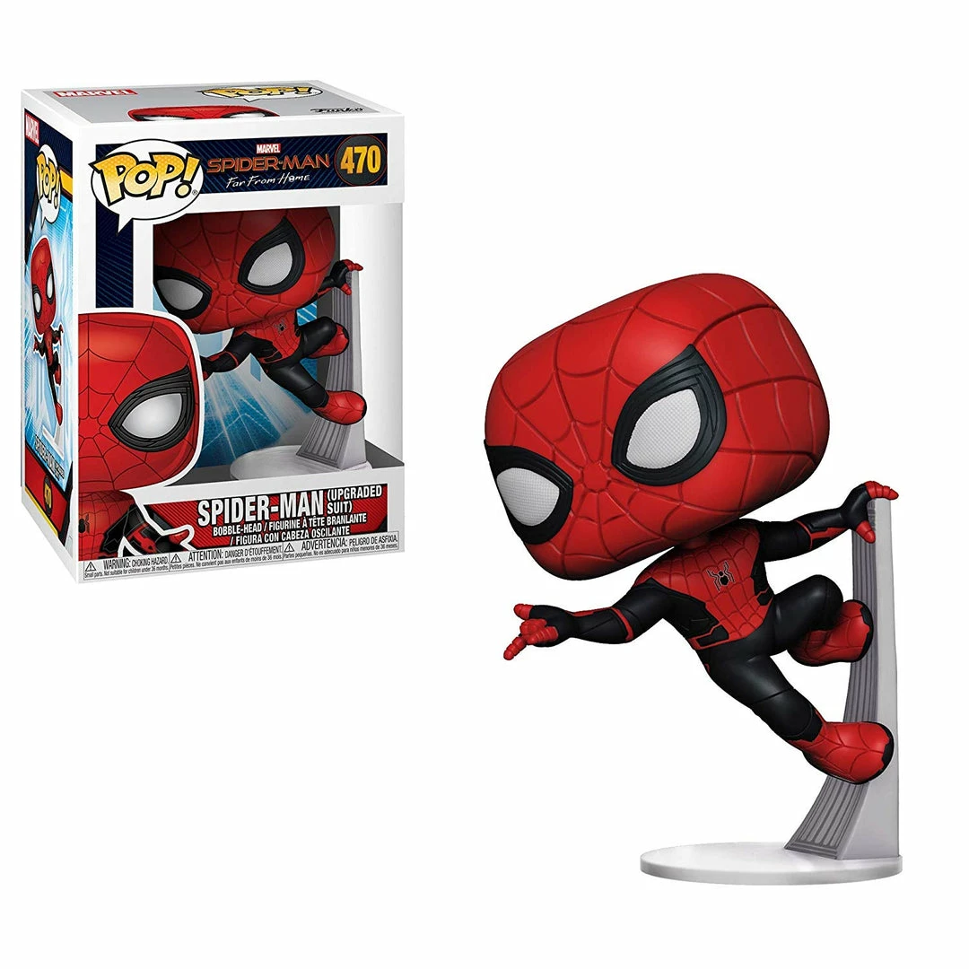 Hobbiestock Collectibles Funko Pop Pop! Spiderman: Far From Home - Spiderman (Upgraded Suit) 3 Hobbiestock Collectibles Funko Pop Pop! Spiderman: Far From Home - Spiderman (Upgraded Suit)