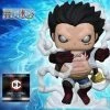 Hobbiestock Collectibles Funko Pop! Animation: One Piece - Luffy (Gear 4th) - Metallic (Chalice Exclusive)