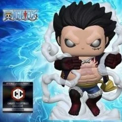 Hobbiestock Collectibles Funko Pop! Animation: One Piece - Luffy (Gear 4th) - Metallic (Chalice Exclusive)
