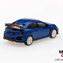 Hobbiestock Collectibles 1/64 Honda Civic Type R (FK8) Aegean Blue W/ Modulo Kit (LHD)