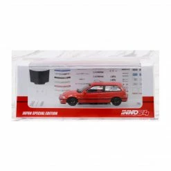Hobbiestock Collectibles Exclusives Honda Civic EF9 SiR 1990 Red [JAPAN SPECIAL EDITION]