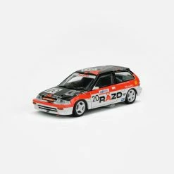 Hobbiestock Collectibles Die Cast Models 1/64 Honda Civic EF3 Gr.A #20 "Razo" Macau Guia Race 1989 (Class Winner)