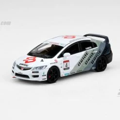 Hobbiestock Collectibles Honda Civic Type-R FD2 #4 "BRIDE" Mugen Power Cup Civic One Make Race 2012
