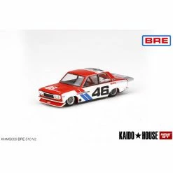 Hobbiestock Collectibles Die Cast Models [ Kaido House X MINI GT ] Datsun 510 Pro Street BRE510 V2