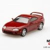 Hobbiestock Collectibles Die Cast Models 1/64 Toyota Supra (JZA80) Renaissance Red LHD