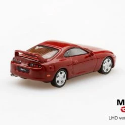 Hobbiestock Collectibles Die Cast Models 1/64 Toyota Supra (JZA80) Renaissance Red LHD