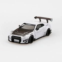 Hobbiestock Collectibles 1/64 LB★WORKS Nissan GT-R R35 Type 2 Rear Wing Ver 3 White LHD New Arrivals