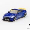 Hobbiestock Collectibles 1/64 Pandem Nissan GT-R R35 Ducktail Velocity Blue (LHD