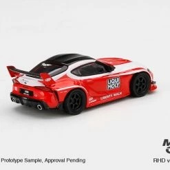 Hobbiestock Collectibles Mini Gt 1/64 LB★WORKS Toyota GR Supra Liqui Moly Die Cast Models