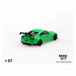 Hobbiestock Collectibles 1/64 LB Works Nissan GT-R R35 Type 1 Rear Wing Version 1 (PH Exclusive) Die Cast Models