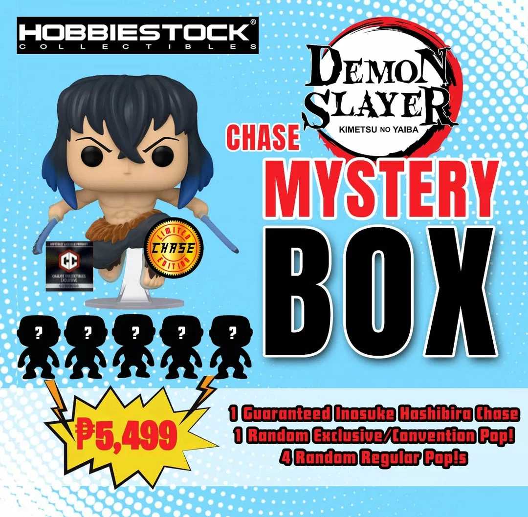 Hobbiestock Collectibles Funko Demon Slayer Chase Mystery Box Funko Pop 3 Hobbiestock Collectibles Funko Demon Slayer Chase Mystery Box Funko Pop