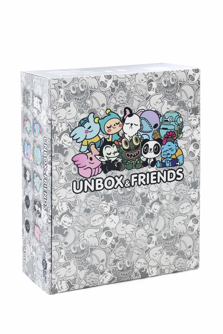 Hobbiestock Collectibles Figures Unbox & Friends Blind Box Wave 1 4 Hobbiestock Collectibles Figures Unbox & Friends Blind Box Wave 1
