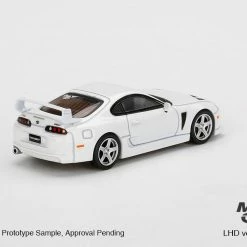 Hobbiestock Collectibles Mini GT 1/64 Toyota TRD 3000gt White (LHD) Die Cast Models