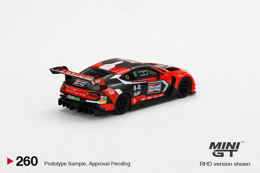 Hobbiestock Collectibles Mini GT 1/64 Bentley Continental GT3 #5 2018 Blancpain GT Asia (RHD) 5 Hobbiestock Collectibles Mini GT 1/64 Bentley Continental GT3 #5 2018 Blancpain GT Asia (RHD)