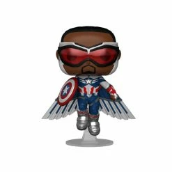 Hobbiestock Collectibles Funko Pop! Marvel: The Falcon And The Winter Soldier - Captain America Flying (Special Edition)