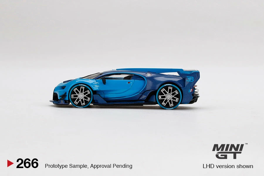 Hobbiestock Collectibles Mini GT 1/64 Bugatti Vision Gran Turismo Light Blue (LHD) 5 Hobbiestock Collectibles Mini GT 1/64 Bugatti Vision Gran Turismo Light Blue (LHD)