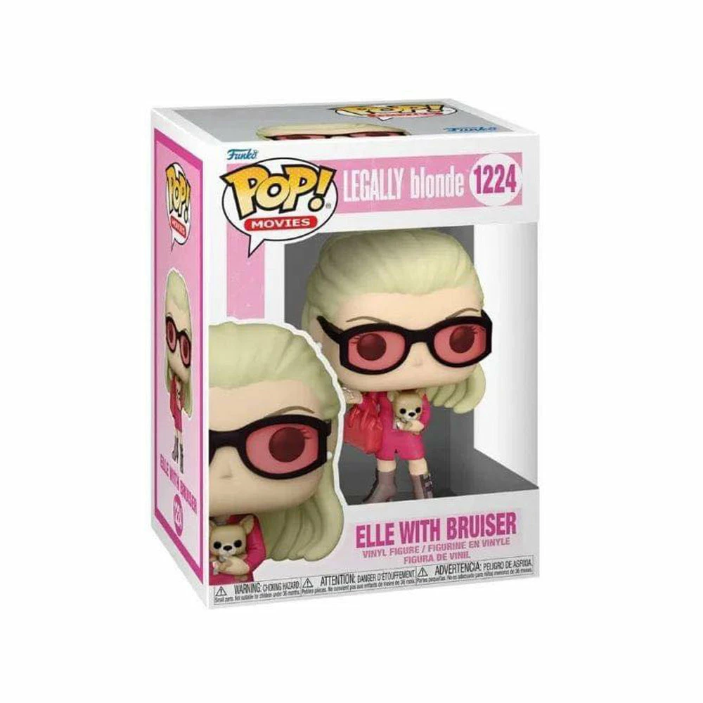 Hobbiestock Collectibles Funko Pop! Movies: Legally Blonde - Elle With Bruiser 3 Hobbiestock Collectibles Funko Pop! Movies: Legally Blonde - Elle With Bruiser