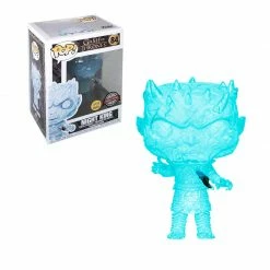 Hobbiestock Collectibles Funko Pop POP TV: Game Of Thrones - Crystal Night King W/Dagger In Chest (GW) (Exclusive)