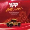 Hobbiestock Collectibles Mini GT 1/64 Land Rover Defender 90 Pickup 2022 Chinese New Year Limited Edition HK Exclusive