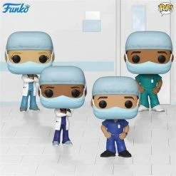 Hobbiestock Collectibles Pop! Heroes: Front Line Workers (Set Of 4) Funko Pop