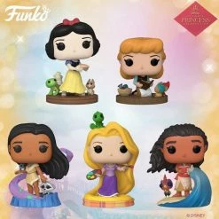 Hobbiestock Collectibles Funko Pop! Disney: Ultimate Princess Set Of 5