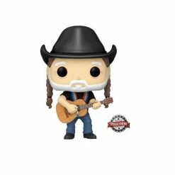 Hobbiestock Collectibles Funko Pop! Rocks: Willie Nelson W/ Cowboy Hat Special Edition