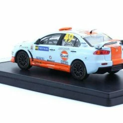Hobbiestock Collectibles 1:64 Mitsubishi Lancer Evolution X Gulf Racing #49 Die Cast Models